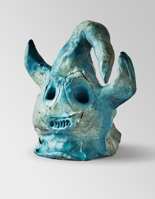 Borderline Syndrome - Bronze Sculpture by Frederik Næblerød