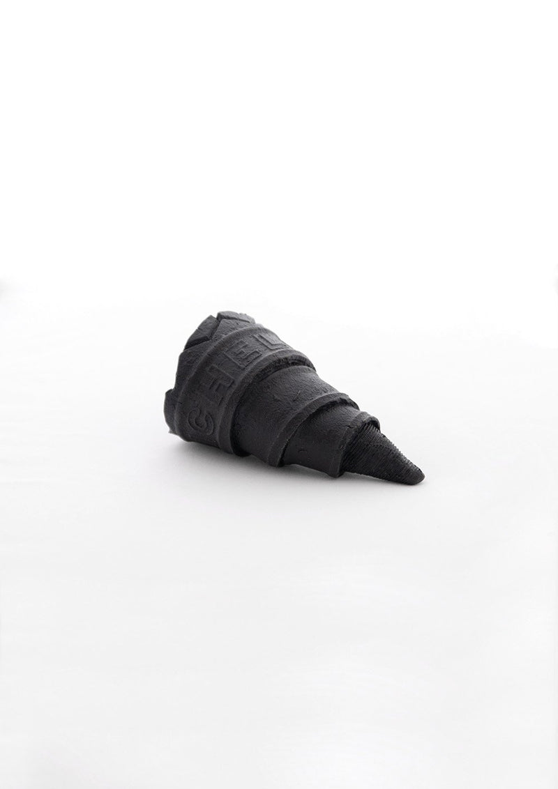 Fossil (Michelin) - Bronze Sculpture by Kaare Golles