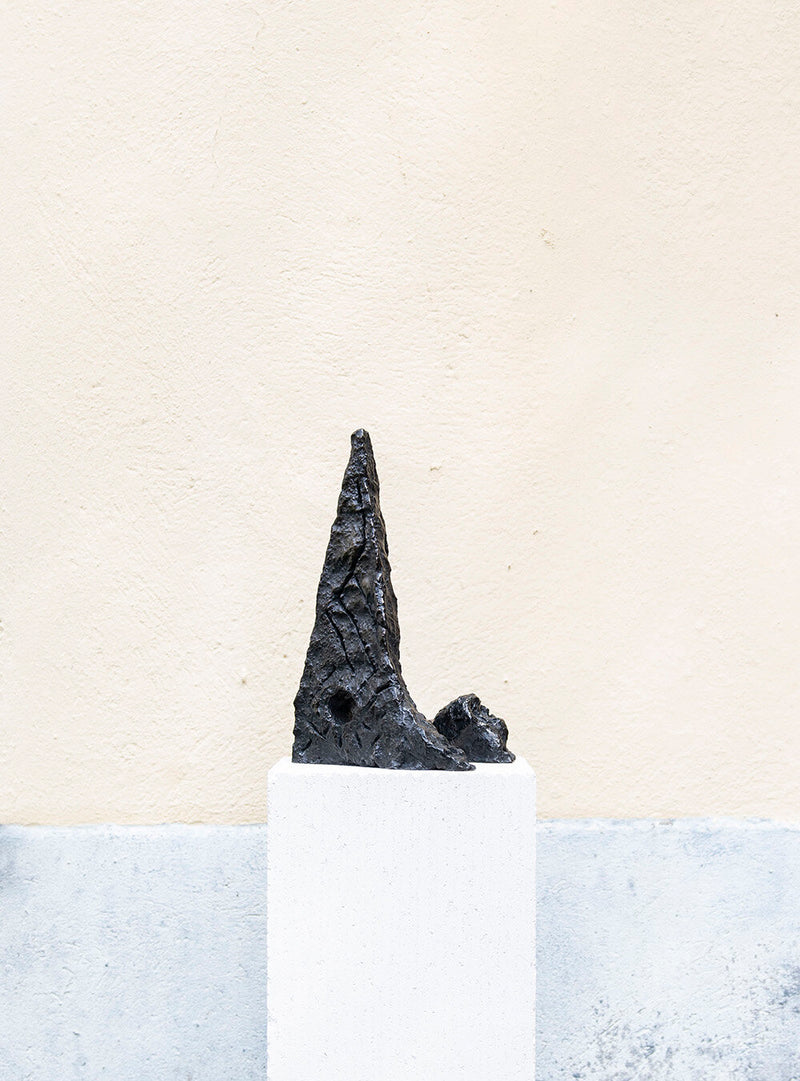 Pyramid - Bronze Sculpture by Asger Harbou Gjerdevik