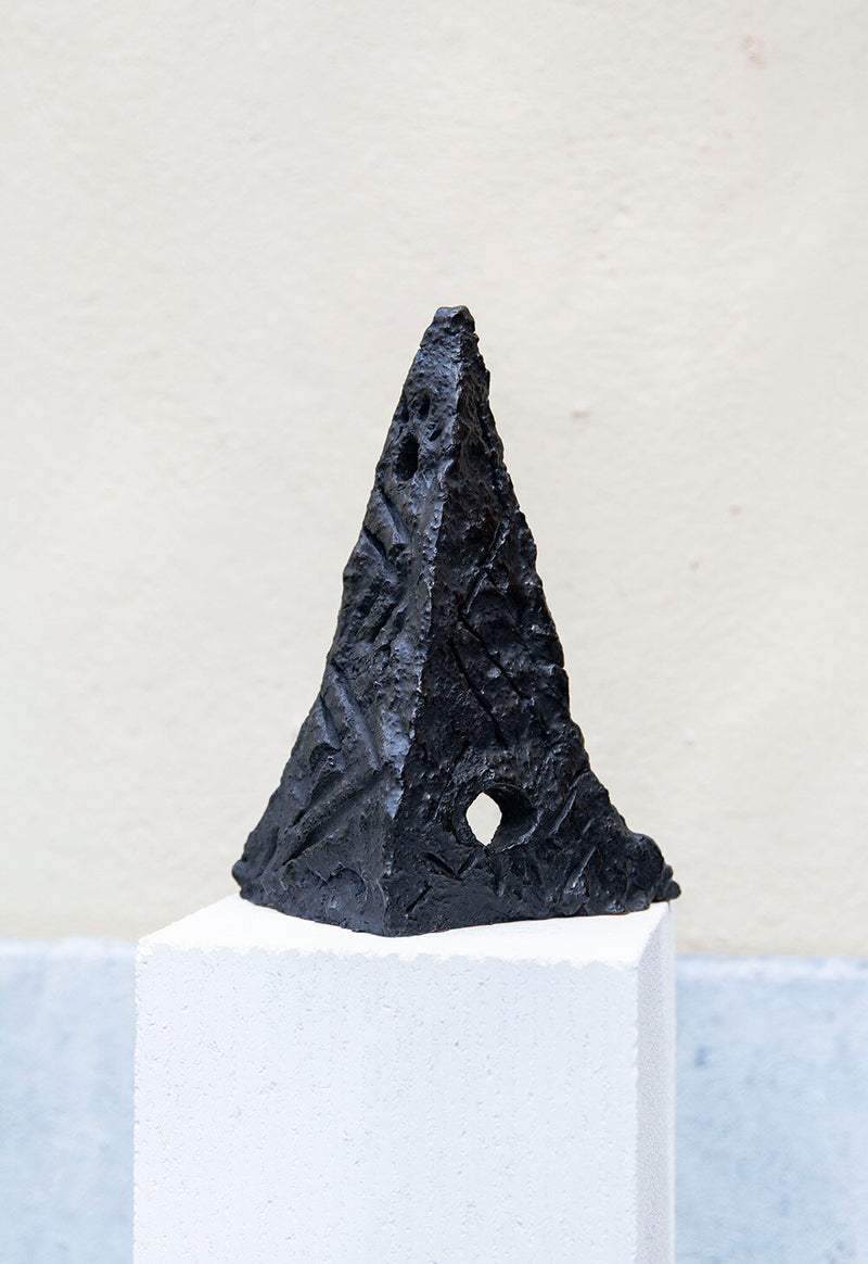 Pyramid - Bronze Sculpture by Asger Harbou Gjerdevik