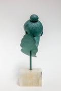 The Cast Soft Gaze - Bronze Sculpture by Ditte Ejlerskov