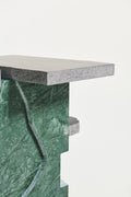 Fossil Side Table - Marble Table by Onno Adriaanse