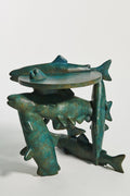 Meld Fishies - Bronze Sculpture by Laurids Gallée