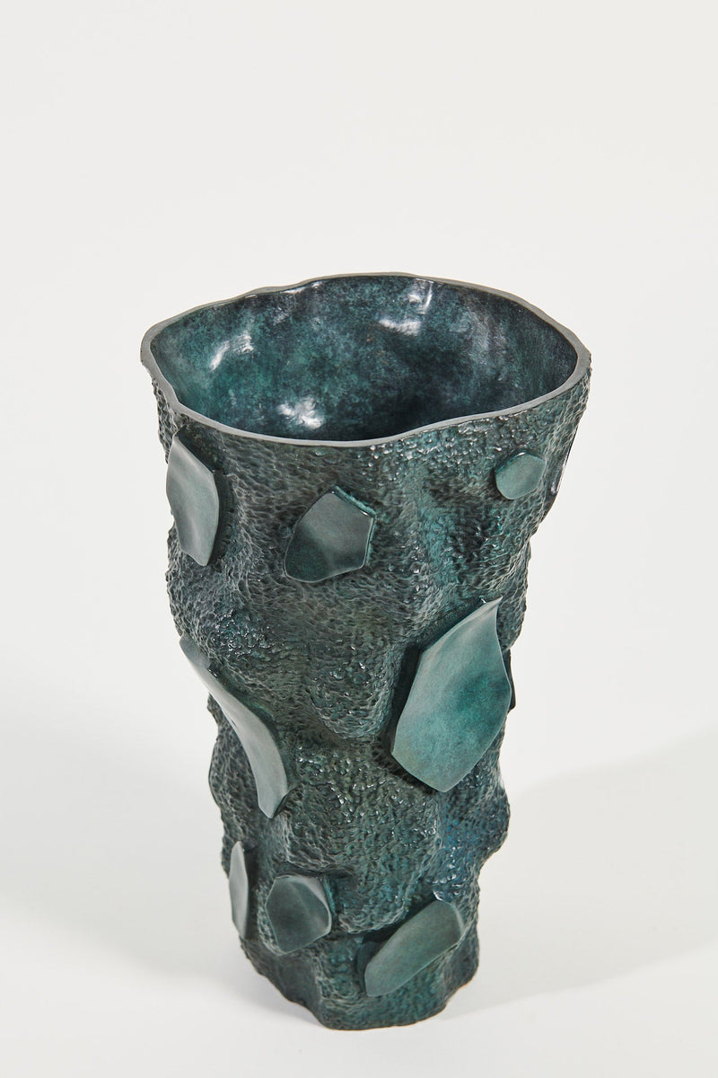 Molten Vase - Bronze Sculpture by Jacob Egeberg