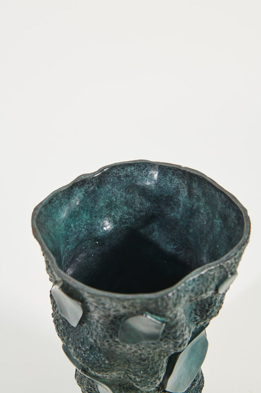 Molten Vase - Bronze Sculpture by Jacob Egeberg