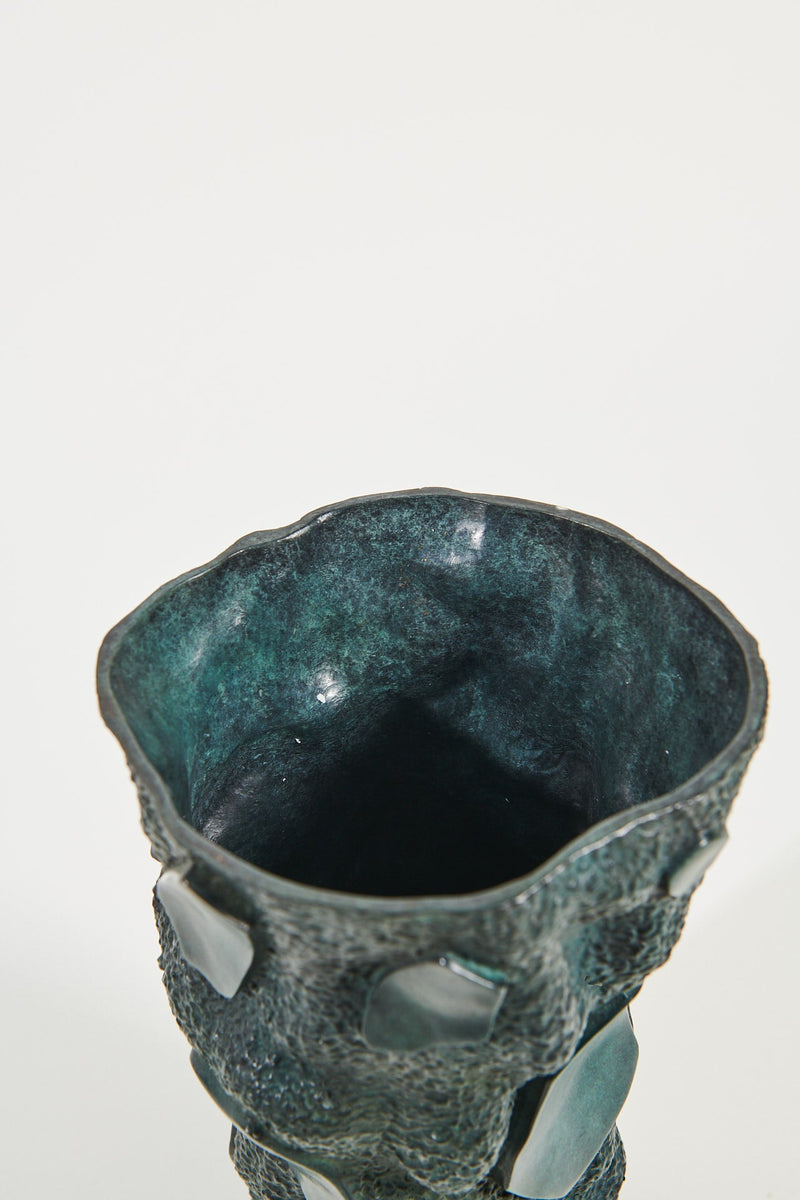 Molten Vase - Bronze Sculpture by Jacob Egeberg