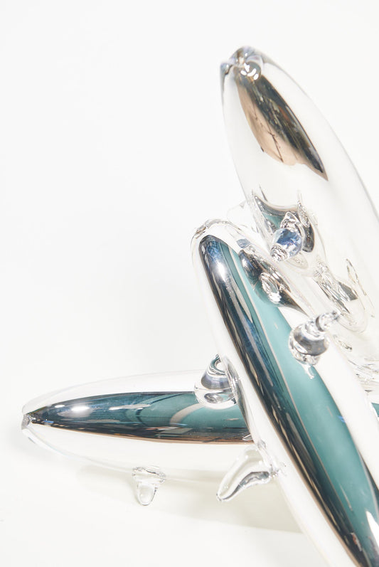 Stack Fishies - Glass Sculpture by Laurids Gallée