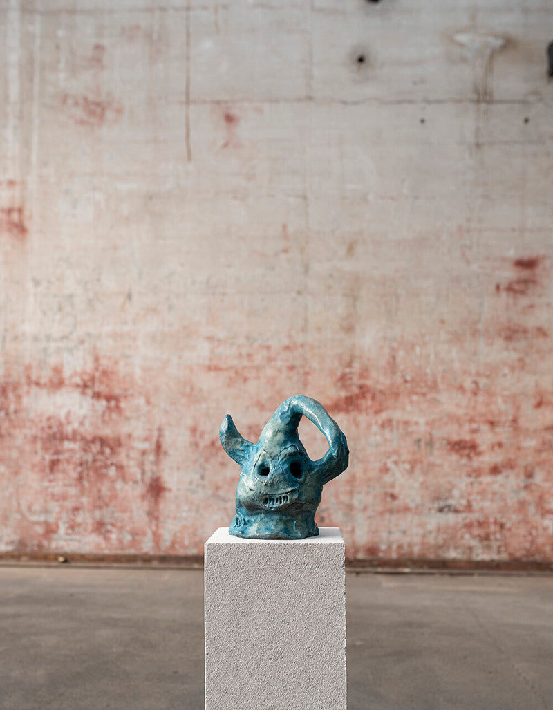 Borderline Syndrome - Bronze Sculpture by Frederik Næblerød
