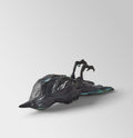 Dead Bird - Bronze Sculpture by Rose Eken