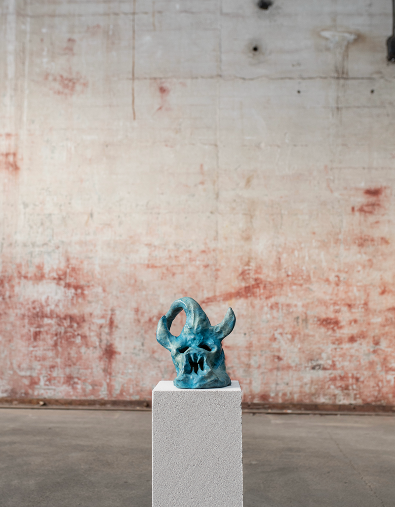 Borderline Syndrome - Bronze Sculpture by Frederik Næblerød