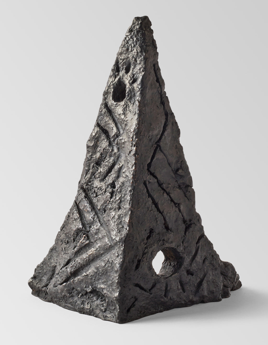 Pyramid - Bronze Sculpture by Asger Harbou Gjerdevik