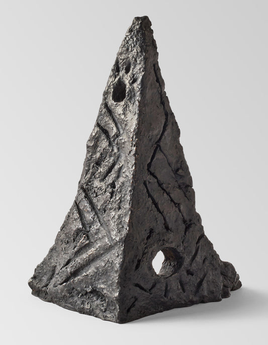 Pyramid - Bronze Sculpture by Asger Harbou Gjerdevik