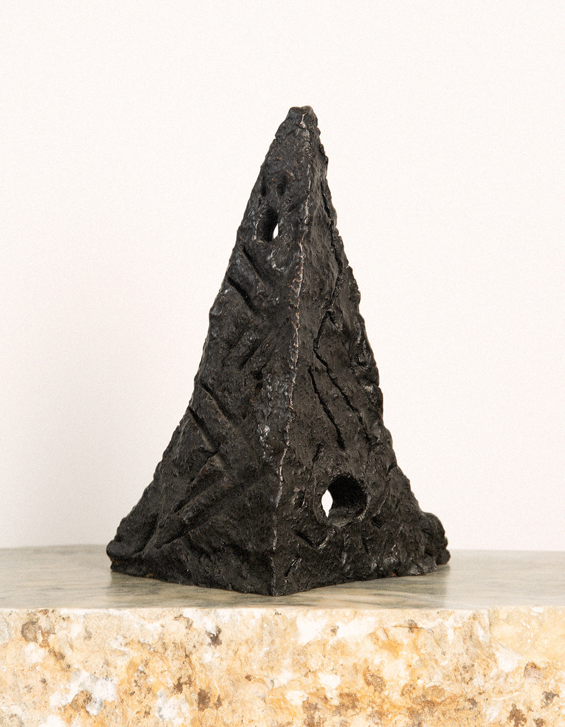 Pyramid - Bronze Sculpture by Asger Harbou Gjerdevik