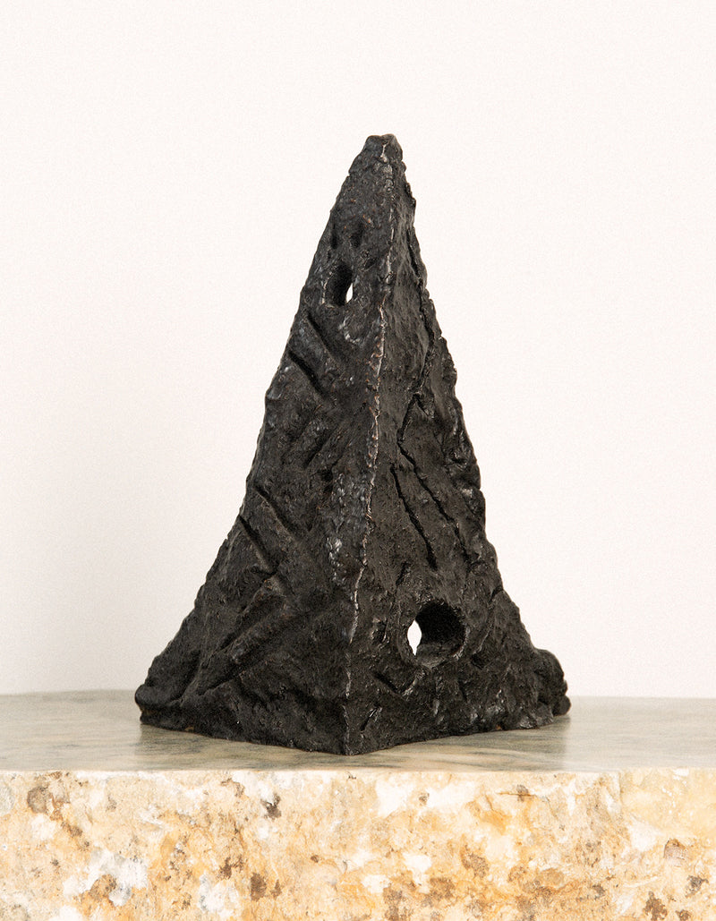 Pyramid - Bronze Sculpture by Asger Harbou Gjerdevik