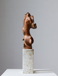 Protected by Bjørn Magnussen, brown patinated bronze