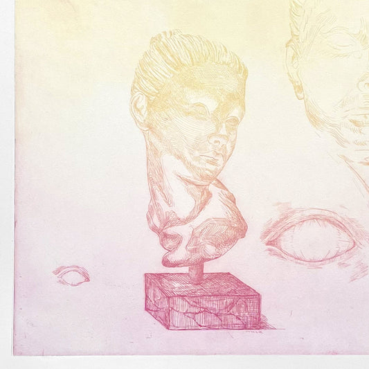 Sunkissed Oxytocin (intaglio) by Ditte Ejlerskov