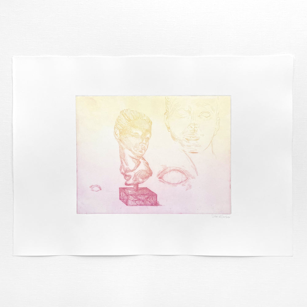 Sunkissed Oxytocin (intaglio) by Ditte Ejlerskov, second view