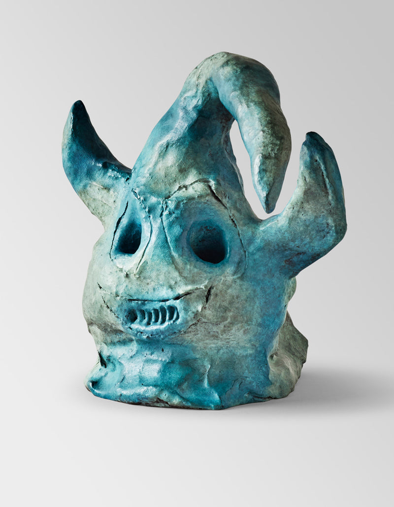 Borderline Syndrome - Bronze Sculpture by Frederik Næblerød