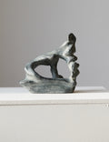 Invincible by Bjørn Magnussen, grey patinated bronze
