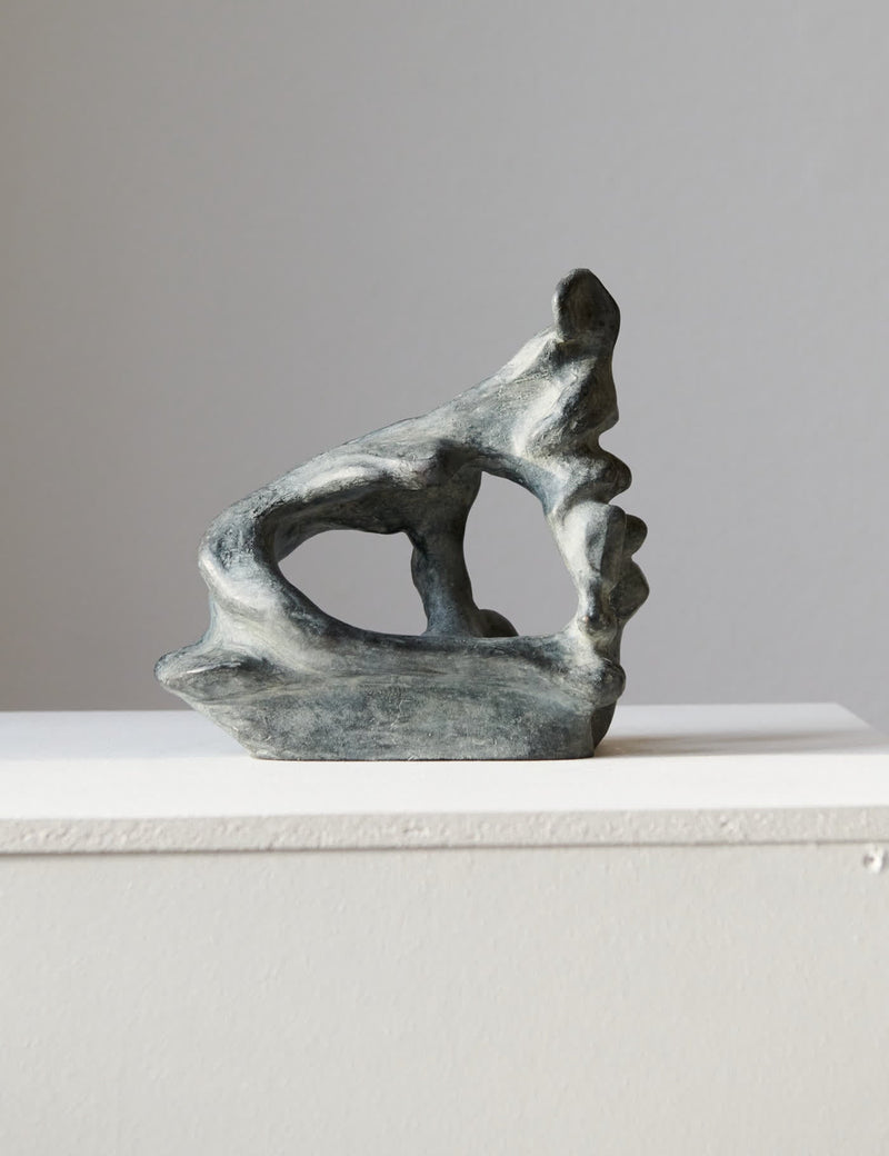 Invincible by Bjørn Magnussen, grey patinated bronze