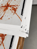 Signed and numbered exhibition poster for Bjørn Magnussen, Confident, Invincible and Protected